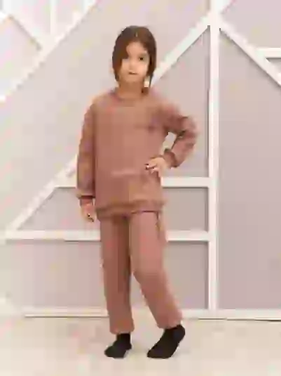 Костюм капитоний кофе Charm