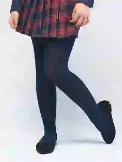 КОЛГОТКИ АЖУРНЫЕ КРИСТАЛЛ СИНИЙ